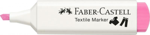 Marker textil roz Faber-Castell [1]