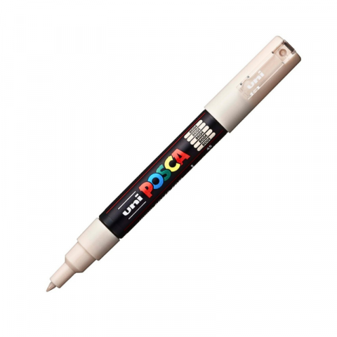 Rechizite școlare - Marker Uni Posca 0.7mm bej