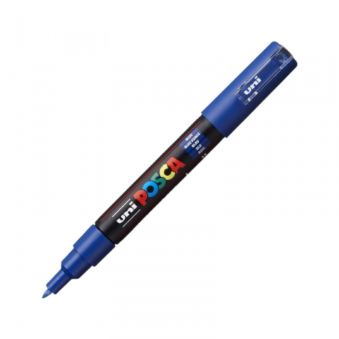 Noutăți Librăria Compas - Marker Uni pc-1m Posca 0.7mm albastru