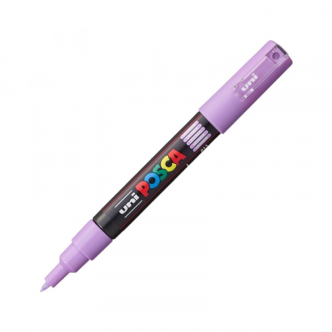 Noutăți Librăria Compas - Marker Uni pc-1m Posca 0.7mm mov lavanda