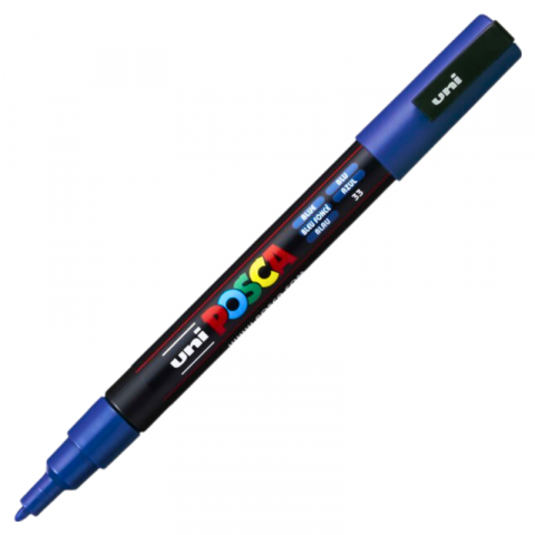 Marker Uni pc- 3m Posca 0.9-1.3 mm set 4 culori [2]