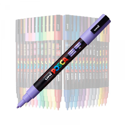 Marker Uni pc-3m Posca 0.9-1.3mm mov/liliac [1]