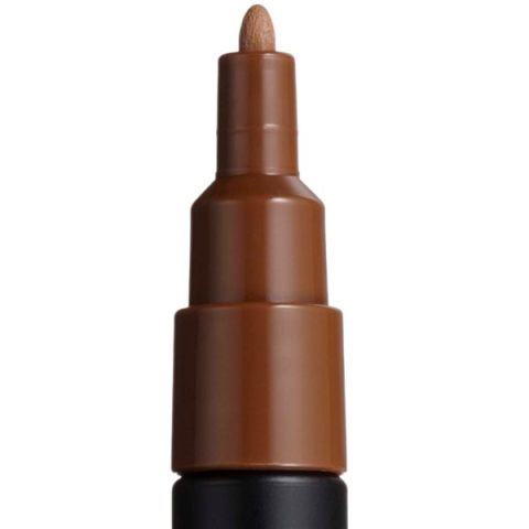 Marker UNI Posca PC-3M varf rotund 0.9-1.3mm maro [1]