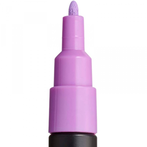 Marker UNI Posca PC-3M varf rotund 0.9-1.3mm violet lavanda [2]