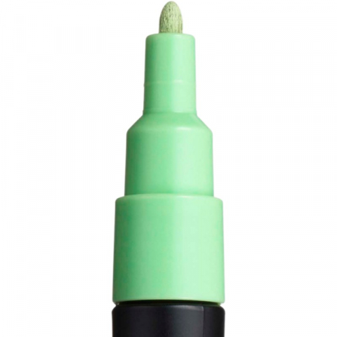 Marker UNI Posca PC-3M varf rotund 0.9-1.3mm verde deschis [1]