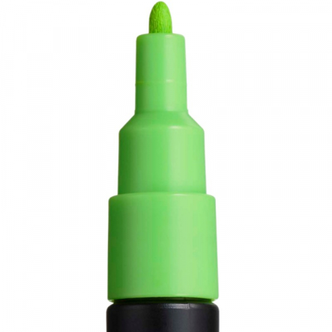 Marker UNI Posca PC-3M varf rotund 0.9-1.3mm verde mar [1]