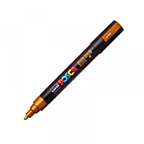 Rechizite școlare - Marker Uni pc-5m Posca 1.8-2.5mm bronz