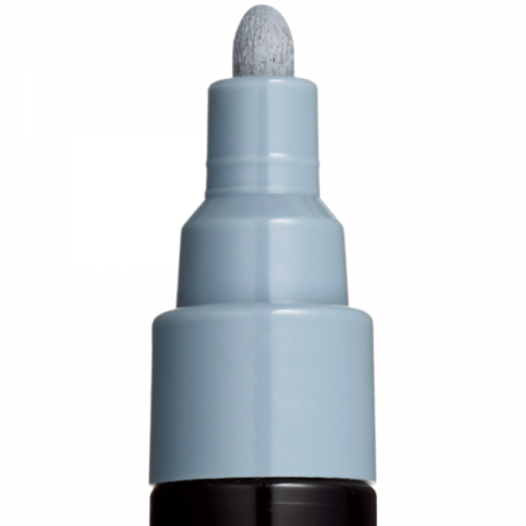 Marker UNI Posca PC-5M varf rotund 1.8-2.5mm gri [1]