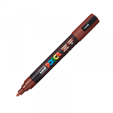 Noutăți Librăria Compas - Marker Uni pc-5m Posca 1.8-2.5mm maro cacao