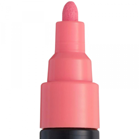Marker UNI Posca PC-5M varf rotund 1.8-2.5mm roz corai [3]