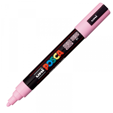 Marker UNI Posca PC-5M varf rotund 1.8-2.5mm roz [3]