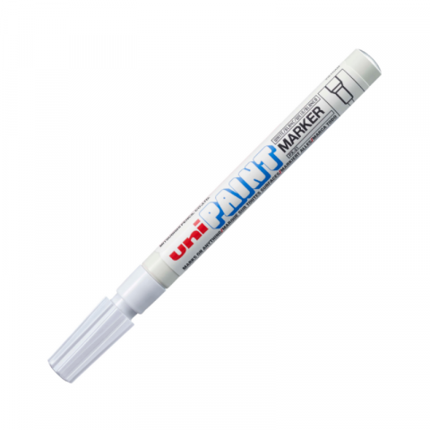 Markere - Marker vopsea Uni px-21 0.8-1.2mm alb