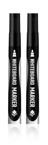 Instrumente de scris - Marker whiteboard Offishop negru 2-3.5 mm