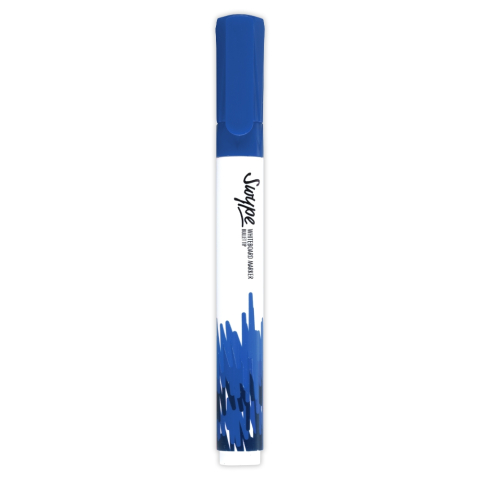 Marker whiteboard Swype albastru Linc [1]