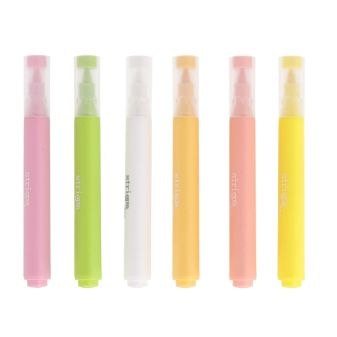Set 6 markere acrilice tip pensula Strigo [3]