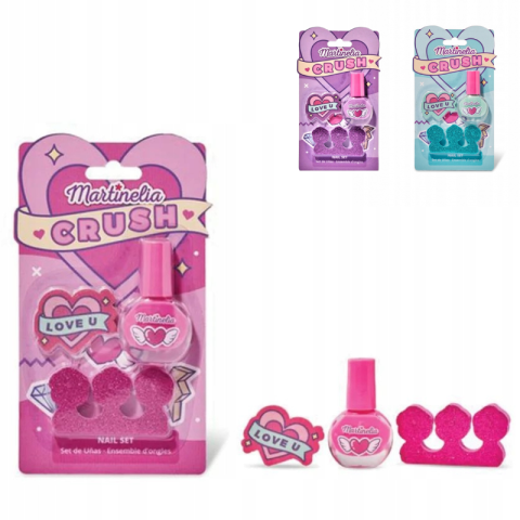 Ingrijire personală copii - Set ingrijire unghii copii Martinelia Crush Nails