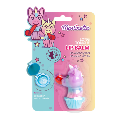 Noutăți Librăria Compas - Balsam de buze Martinelia Unicorn Tongue culori diferite