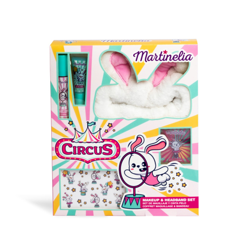 Cosmetice și bijuterii copii - MARTINELIA CIRCUS SET MAKEUP SI BENTITA