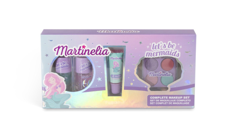 Cosmetice și bijuterii copii - MARTINELIA LET'S BE MERMAIDS SET COMPLET DE MAKEUP