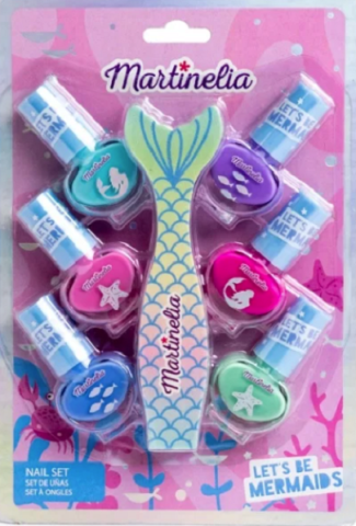 Ingrijire personală copii - Set pentru unghii Martinelia Let's be Mermaids