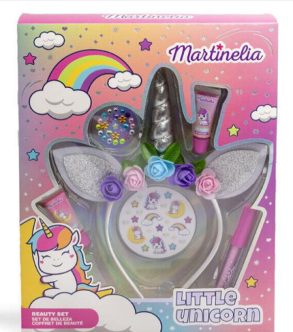 Set de infrumusetare Martinelia Little Unicorn cu bentita [1]