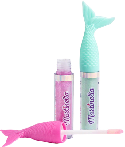 Luciu de buze cu aroma in forma de coada sirena Martinelia culori diferite [1]