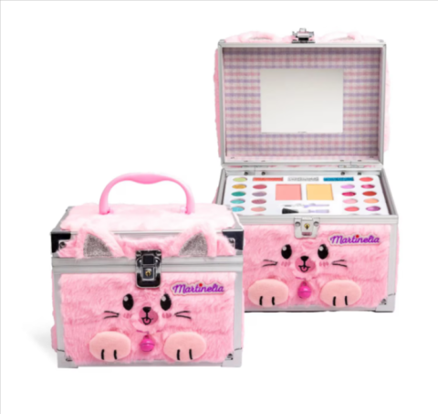 Noutăți Librăria Compas - Trusa cosmetica copii Martinelia Lulu si Duki Pisicuta roz