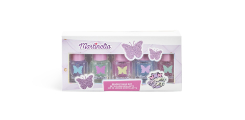 Ingrijire personală copii - MARTINELIA SHIMMER WINGS SET 5 LACURI DE UNGHII