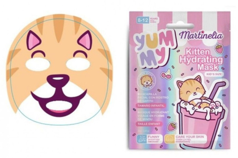 Accesorii personale și beauty - Masca de fata hidratanta tip servetel Martinelia Yummy Kitten