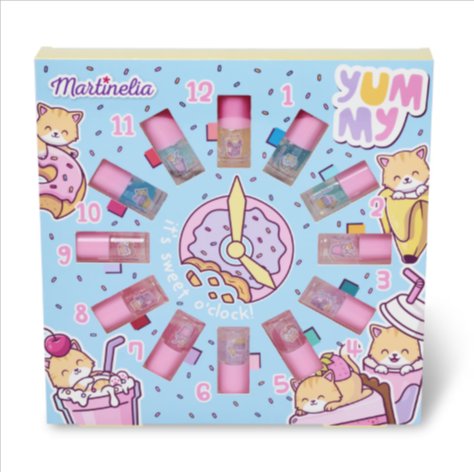 Ingrijire personală copii - Set 12 lacuri pentru unghii Martinelia Yummy