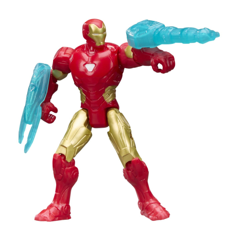 MARVEL AVENGERS ACTION VERS SET FIGURINA IRON MAN SI ACCESORII 11.4CM [9]