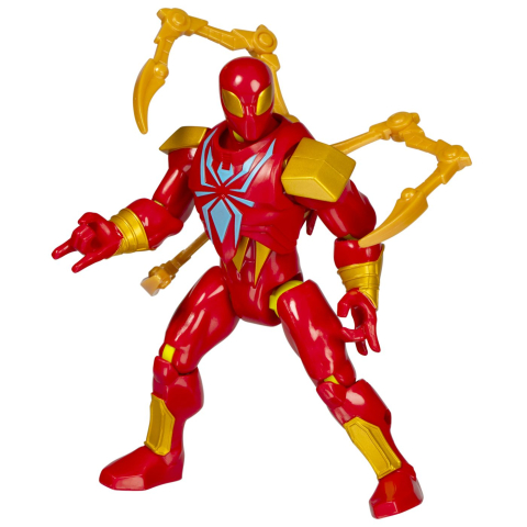 MARVEL AVENGERS MIX MASHERS FIGURINA IRON SPIDER CU ACCESORII 12CM [1]