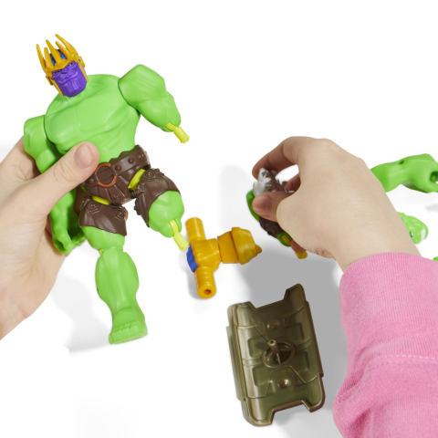 MARVEL AVENGERS MIX MASHERS SET FIGURINA HULK 12CM SI ACCESORII [6]