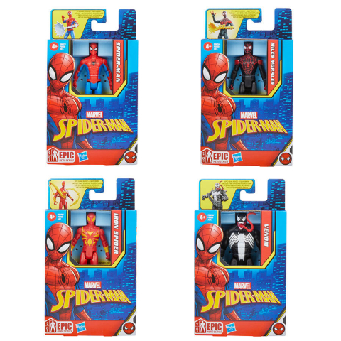 Jucării și jocuri - Figurina de actiune Marvel Spider-Man Epic Hero Series 10 cm modele diferite