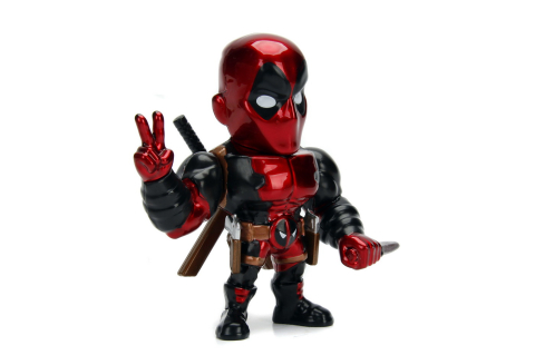MARVEL FIGURINA METALICA DEADPOOL 10 CM [5]