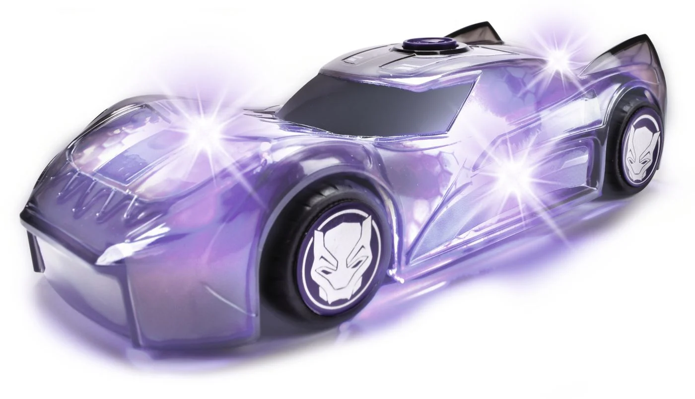 Masinuta Jada Marvel Light Black Panther cu sunete si lumini scara 1:32 [2]