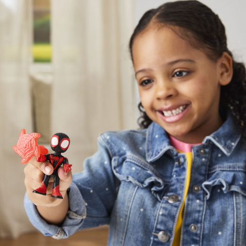 MARVEL SPIDEY SI PRIETENII SAI UIMITORI SET FIGURINA MILES MORALES SI ACCESORII [2]