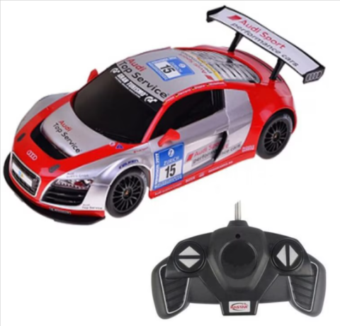 Masinuțe cu telecomandă - Masinuta cu telecomanda Rastar Audi R8 LMS Performance scara 1:18