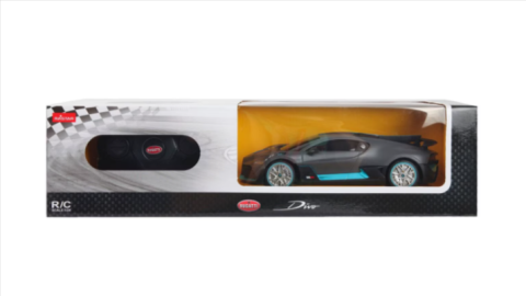 Masinuțe cu telecomandă - Masinuta cu telecomanda Rastar Bugatti Divo scara 1:24