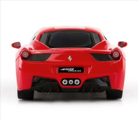 Masinuta cu telecomanda Rastar Ferrari 458 Italia rosu scara 1:18 [2]