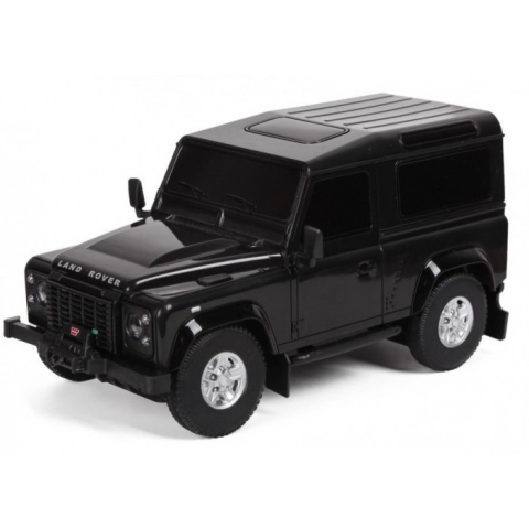 MASINA CU TELECOMANDA LAND ROVER DEFENDER NEGRU CU SCARA 1 LA 24 [4]