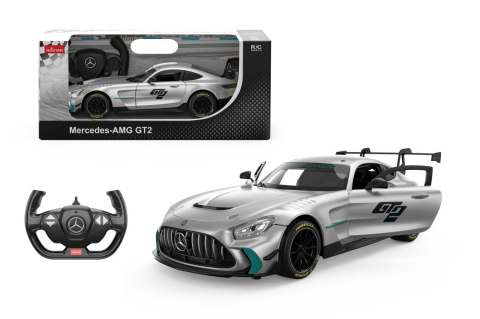 Masinuțe cu telecomandă - MASINA CU TELECOMANDA MERCEDES AMG GT2 SCARA 1 LA 14