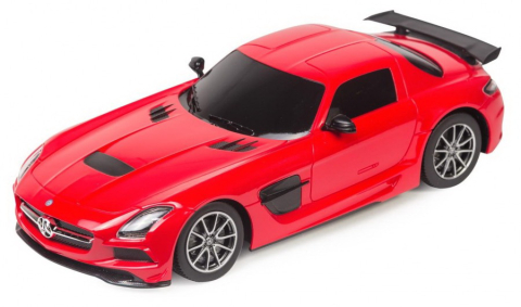 MASINA CU TELECOMANDA MERCEDES-BENZ SLS AMG ROSU CU SCARA 1 LA 18 [6]