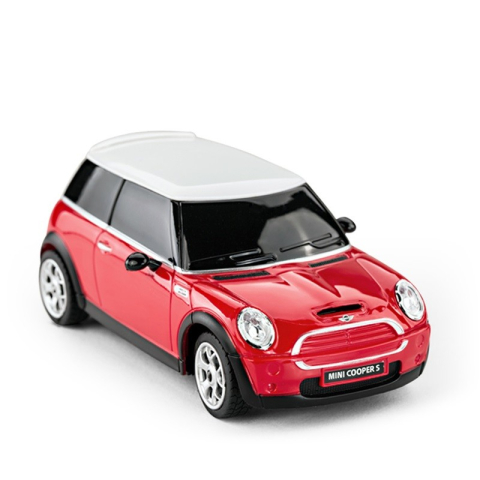 MASINA CU TELECOMANDA MINI COOPER ROSIE CU SCARA 1 LA 24 [1]