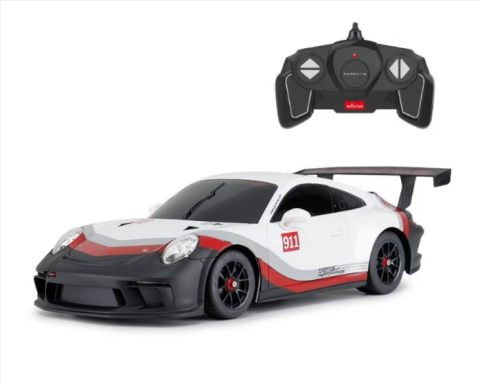 Masinuțe cu telecomandă - Masinuta cu telecomanda Rastar Porsche 911 GT3 Cup scara 1:18