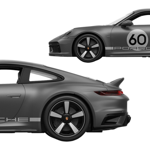 MASINA CU TELECOMANDA PORSCHE 911 SPORT CLASSIC CU SCARA 1 LA 16 [4]