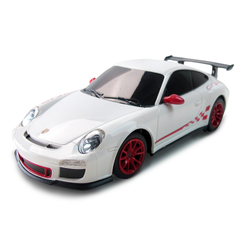 MASINA CU TELECOMANDA PORSCHE GT3 RS ALB CU SCARA 1 LA 24 [3]