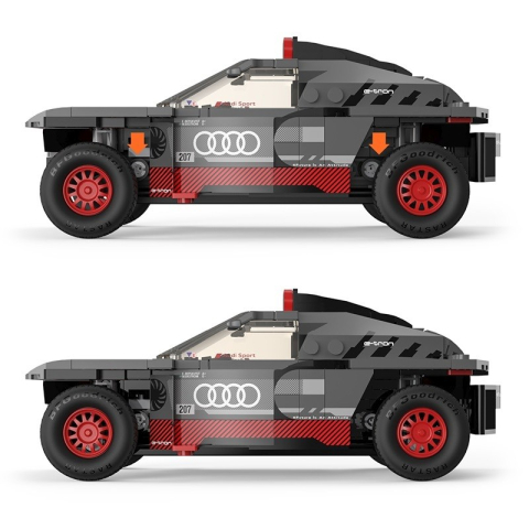 MASINUTA CONSTRUIBILA AUDI RS Q E TRON SCARA 1 LA 30 [2]