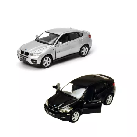 Jucării și jocuri - Masinuta metalica BMW X6 Kinsmart 13 cm 1:38