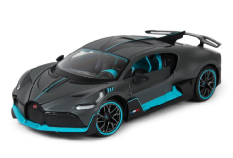 Masinuta diecast Rastar Bugatti Divo negru scara 1:24 [3]